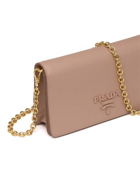 prada 1dh029|Powder Pink Saffiano leather mini.